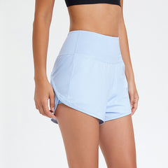 High-Waisted Quick-Dry Running Shorts for Women - Anti-Transparency Design