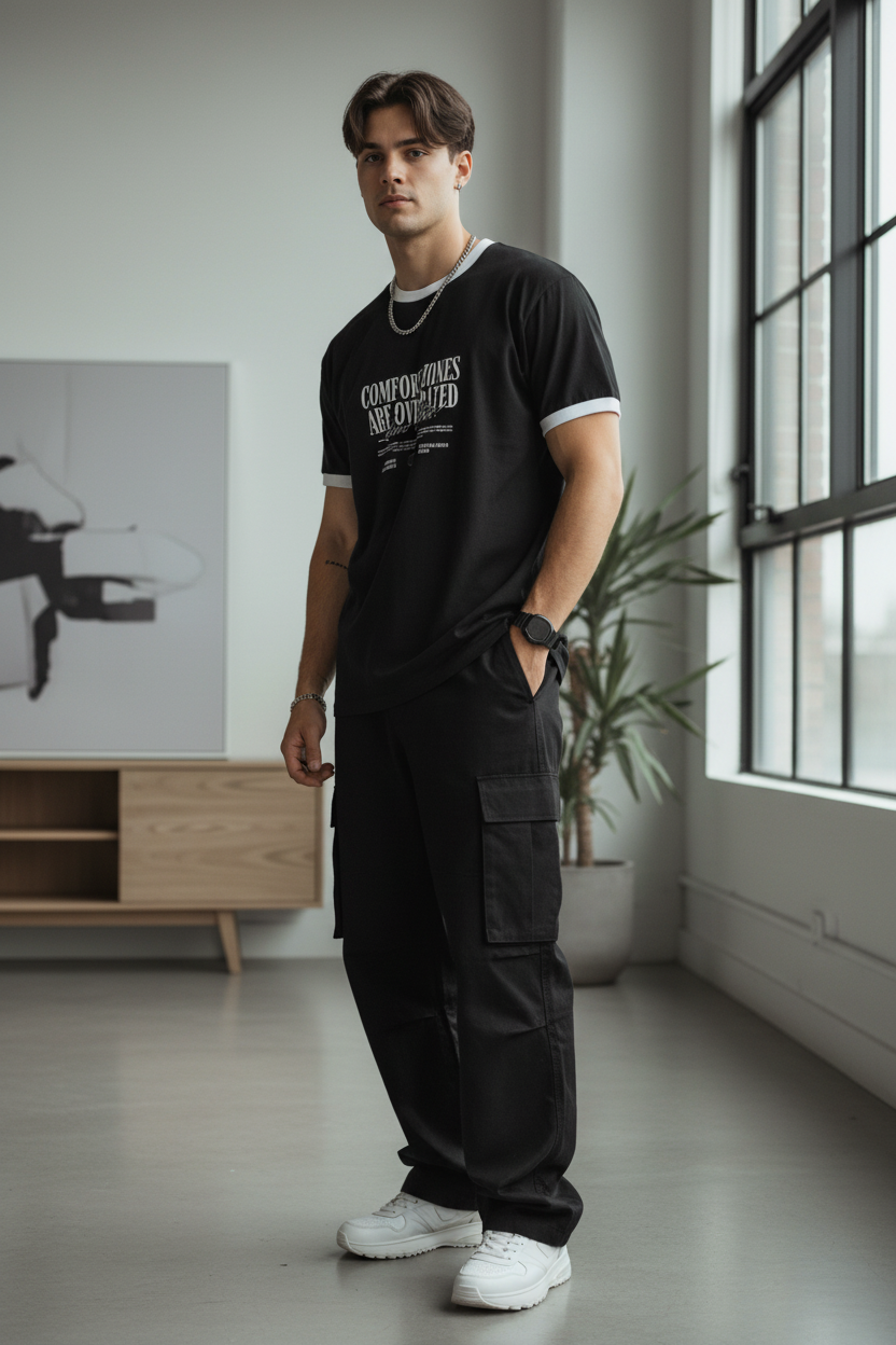 Unisex Ringer T-Shirt 🖤🤍