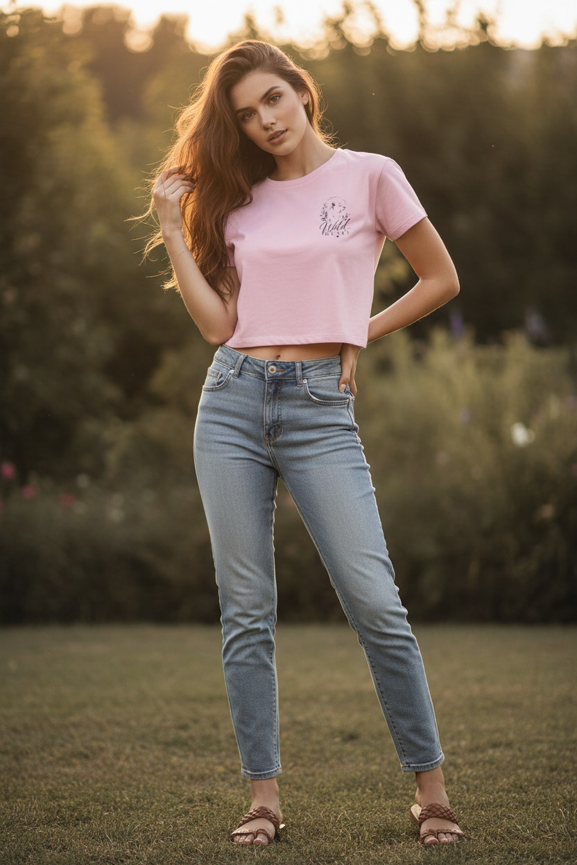 Baby Tee | Cropped Stretch Fit