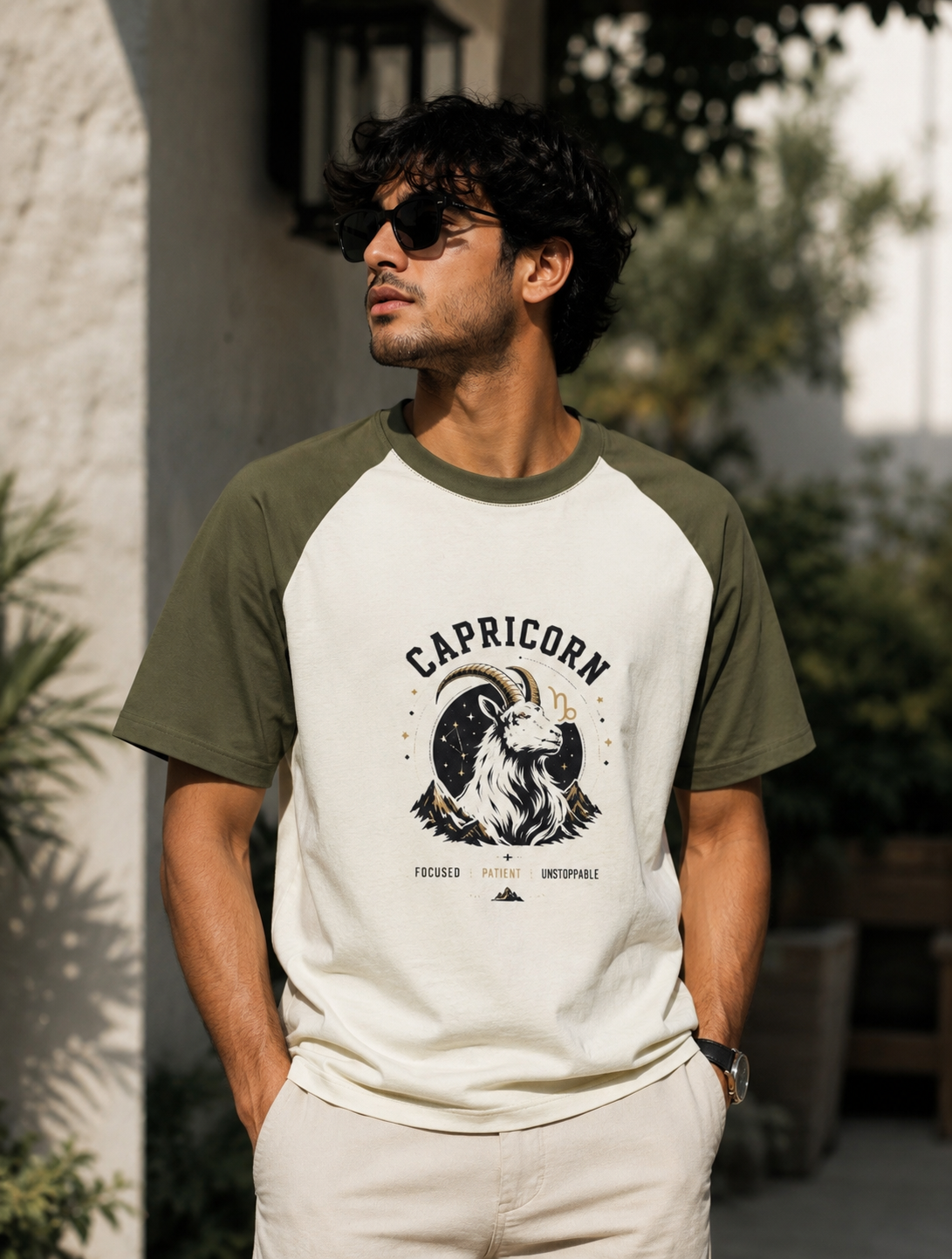 Unisex Oversized Raglan Capricorn ♑