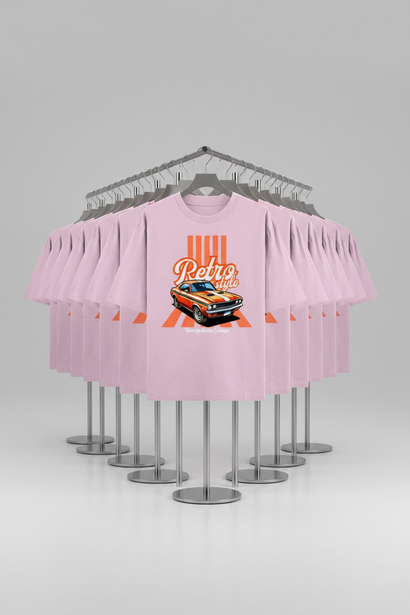Light Baby Pink Steel Hanger