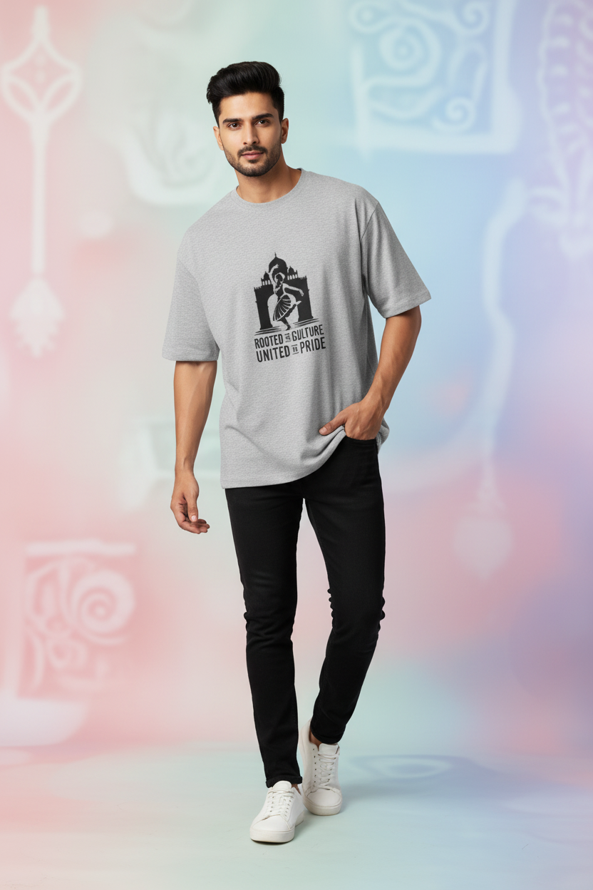 Grey Melange - Rooted in Culture